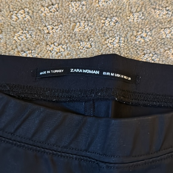 Zara Woman moto style leggings - Picture 3 of 3